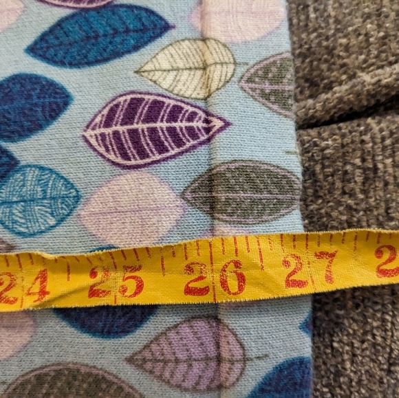 Talbots Multicolor Leaf Pattern Sweater - Picture 11 of 11